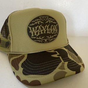 Retro 80s 70s Outlaw Country Music Merch Vintage Waylon Jennings Hat Hunting Tru